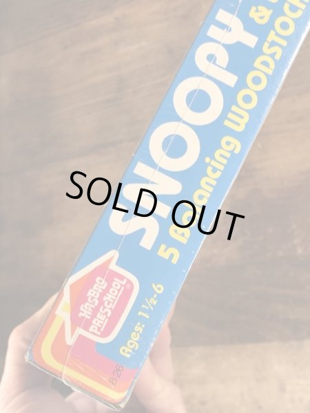 スヌーピー　ヴィンテージ　バランストイ　ウッドストック　80’s