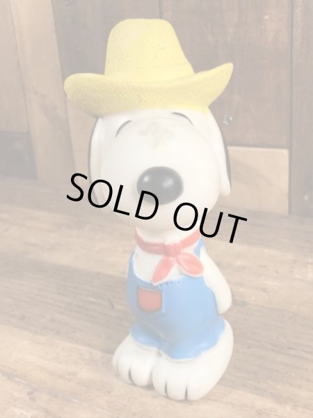 スヌーピー　ヴィンテージ　ソフビフィギュア　80’s