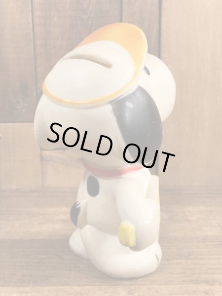 スヌーピー　ビンテージ　コインバンクドール　ピーナッツ　80年代