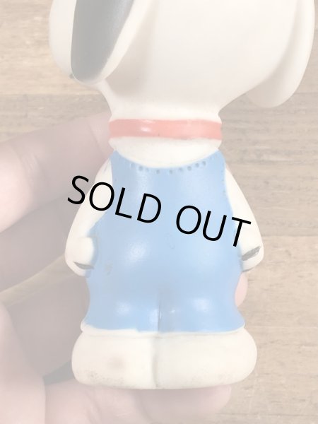 スヌーピー　ヴィンテージ　ソフビフィギュア　80’s