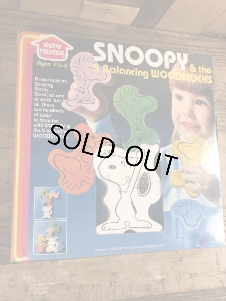 スヌーピー　ビンテージ　バランストイ　ウッドストック　80年代