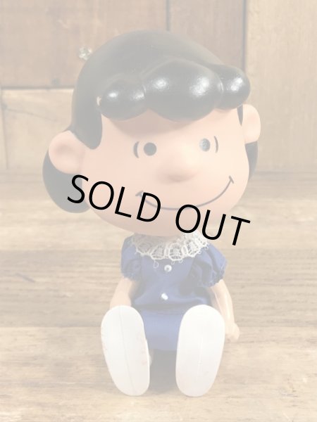 ルーシー　ヴィンテージ　スケッドラーフィギュア　スヌーピー　60’s