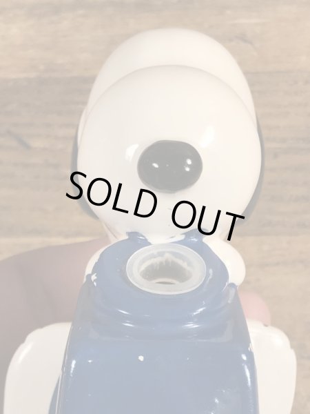 スヌーピー　ビンテージ　ペン立て　陶器　70年代