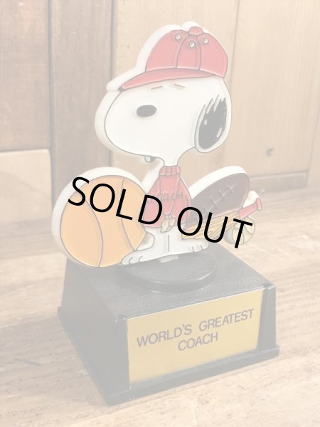 スヌーピー　ビンテージ　トロフィー　Aviva　70年代