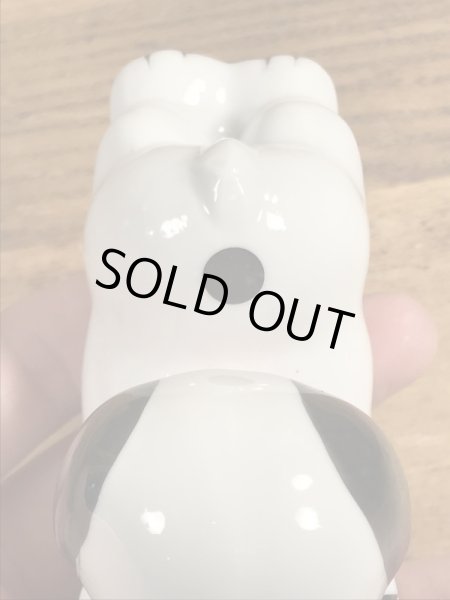 スヌーピー　ヴィンテージ　ペーパーウェイト　磁器　80’s