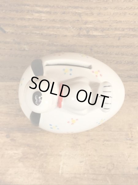 スヌーピー　ビンテージ　コインバンク　陶器　70年代