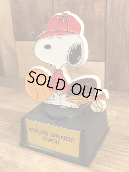 スヌーピー　ヴィンテージ　トロフィー　ピーナッツ　70’s