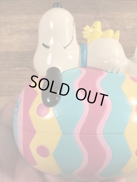 スヌーピー　ビンテージ　貯金箱　ウッドストック　90年代