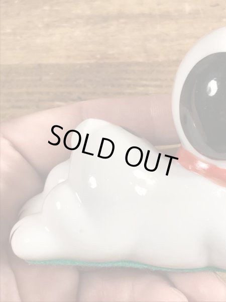 スヌーピー　ヴィンテージ　ペーパーウェイト　磁器　80’s