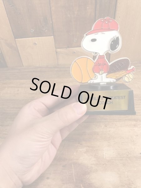 スヌーピー　ヴィンテージ　トロフィー　ピーナッツ　70’s