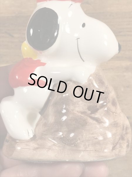 スヌーピー ヴィンテージ 文鎮 磁器 70’s