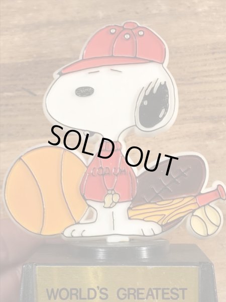 スヌーピー　ビンテージ　トロフィー　Aviva　70年代