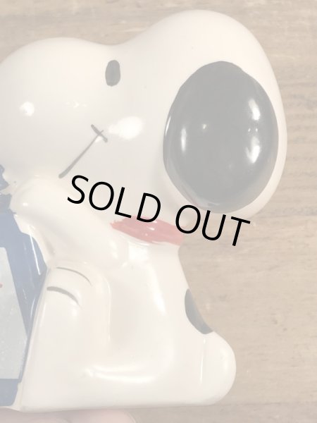 スヌーピー　ヴィンテージ　ペンスタンド　磁器　70’s