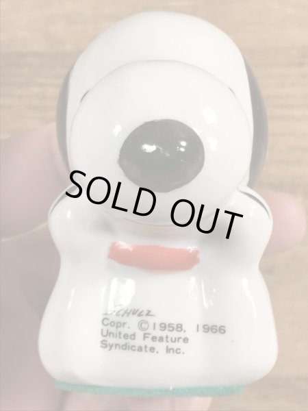 スヌーピー　ヴィンテージ　ペーパーウェイト　磁器　80’s