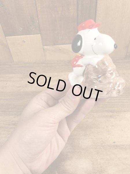 スヌーピー ヴィンテージ 文鎮 磁器 70’s