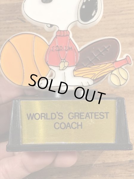 スヌーピー　ヴィンテージ　トロフィー　ピーナッツ　70’s