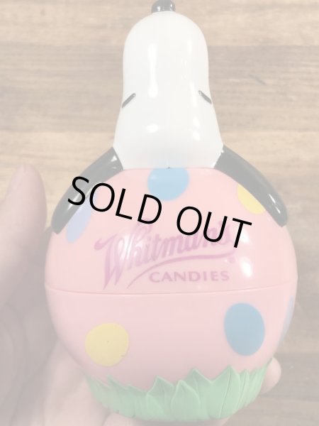 スヌーピー　ヴィンテージ　貯金箱　ウッドストック　90’s