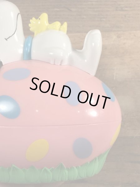 スヌーピー　ヴィンテージ　貯金箱　ウッドストック　90’s