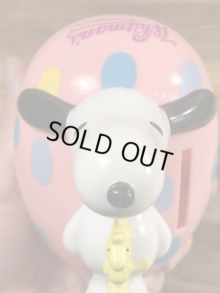 スヌーピー　ビンテージ　コインバンク　ウッドストック　90年代