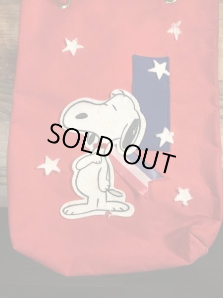 スヌーピー　ビンテージ　トートバッグ　ピーナッツ　70年代