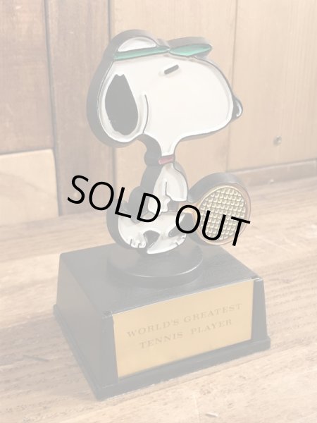 スヌーピー　ビンテージ　トロフィー　ピーナッツ　70年代