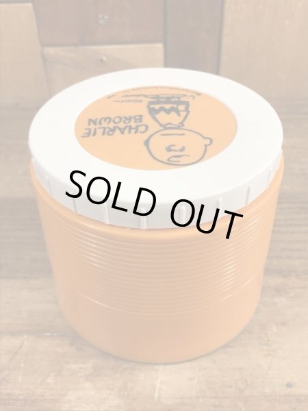 チャーリーブラウン　ヴィンテージ　保温ジャー　スヌーピー　70’s