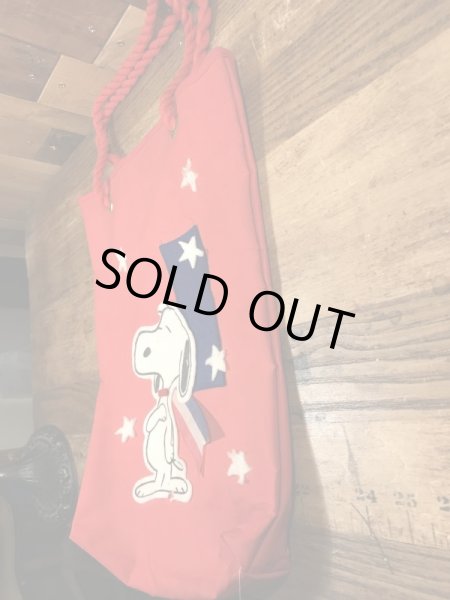 スヌーピー　ビンテージ　トートバッグ　ピーナッツ　70年代