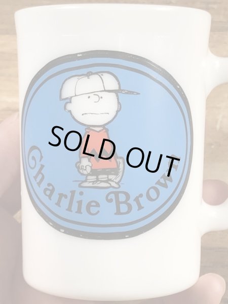 チャーリーブラウン　ビンテージ　リキッドソープマグ　スヌーピー　60年代