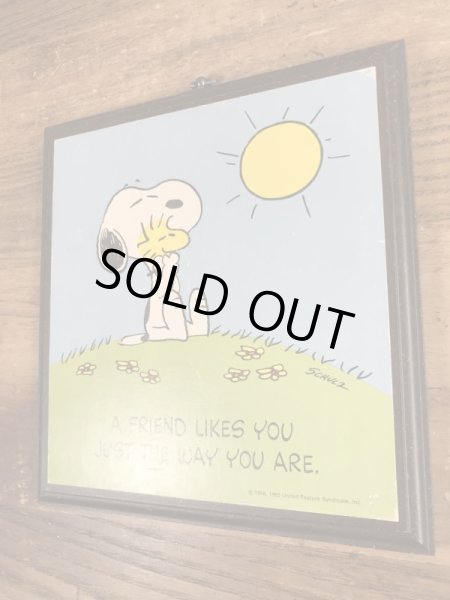 スヌーピー　ヴィンテージ　壁掛け　ウッドストック　70’s