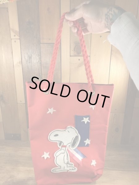 スヌーピー　ヴィンテージ　手提げかばん　ピーナッツ　70’s