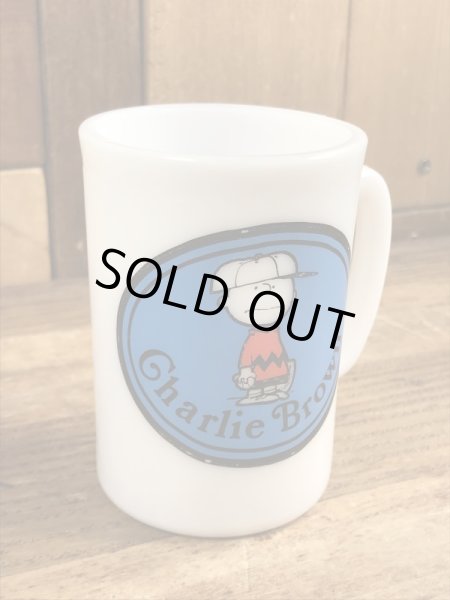 チャーリーブラウン　ビンテージ　リキッドソープマグ　スヌーピー　60年代