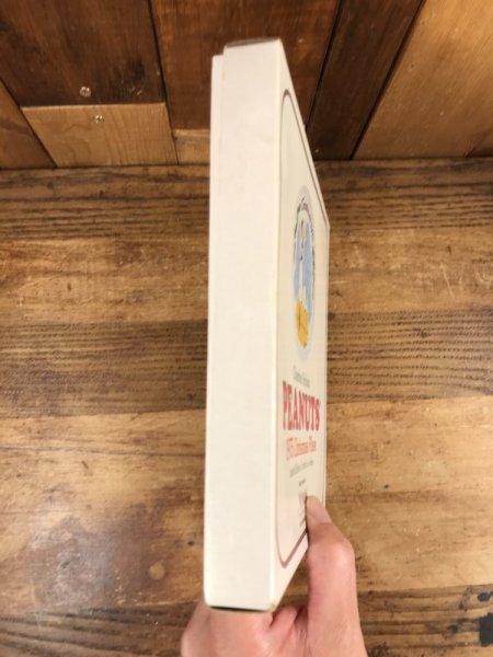 スヌーピー ヴィンテージ クリスマスプレート ピーナッツ 陶器