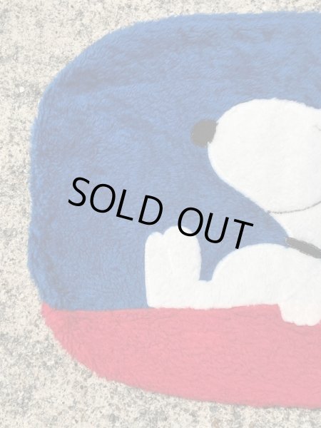 スヌーピー　ヴィンテージ　ラグマット　ピーナッツ　70~80’s