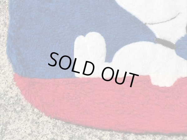 スヌーピー　ヴィンテージ　ラグマット　ピーナッツ　70~80’s