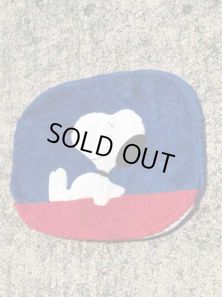 スヌーピー　ビンテージ　クッションカバー　ピーナッツ　70年代