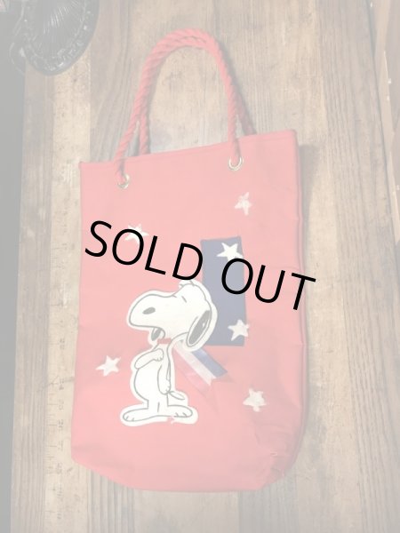 スヌーピー　ビンテージ　トートバッグ　ピーナッツ　70年代
