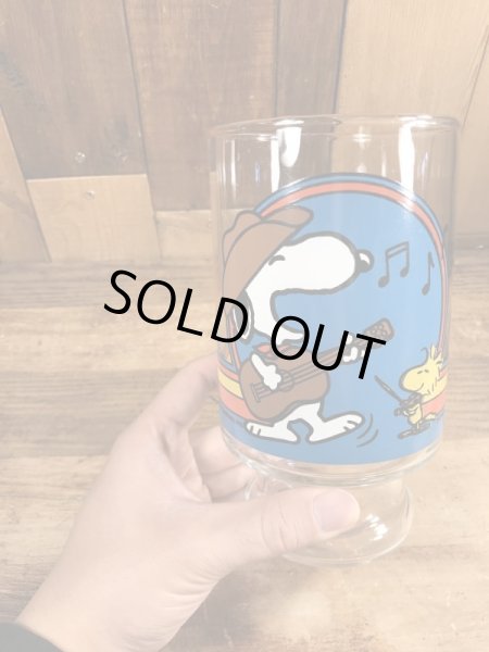 スヌーピー　ヴィンテージ　ビッググラス　ウッドストック　70’s