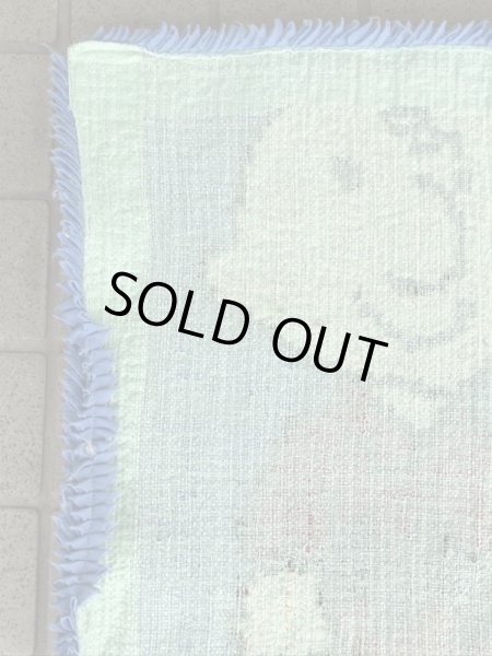 チャーリーブラウン ビンテージ ラグマット スヌーピー 70年代