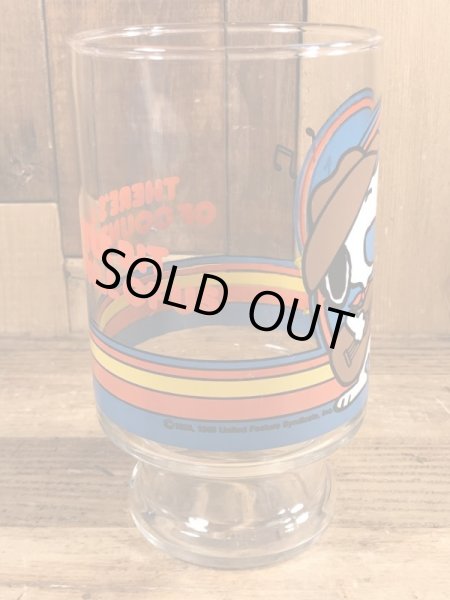 スヌーピー　ビンテージ　ビッググラス　ウッドストック　70年代