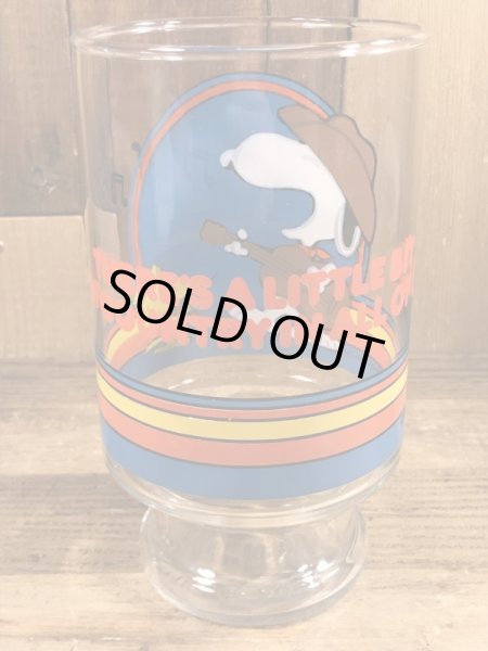 スヌーピー　ヴィンテージ　ビッググラス　ウッドストック　70’s