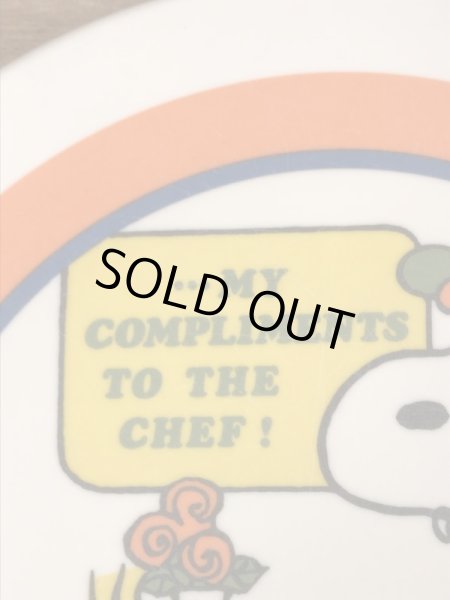 スヌーピー　ビンテージ　プレート　お皿　80年代