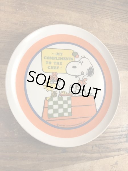 スヌーピー　ビンテージ　プレート　お皿　80年代