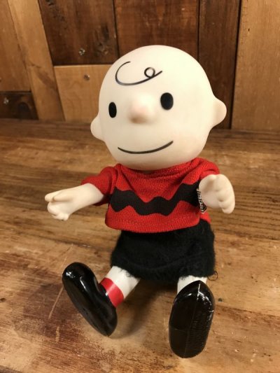 画像3: Peanuts Snoopy “Charlie Brown” Pocket Doll Figure　チャーリーブラウン　ビンテージ　ポケットドール　スヌーピー　60年代