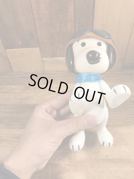 スヌーピー ヴィンテージ フィギュア フライングエース ピーナッツ