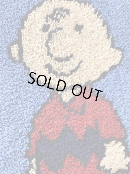 チャーリーブラウン ヴィンテージ ラグマット スヌーピー ピーナッツギャング