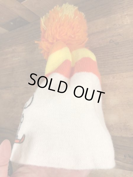 スヌーピー　ビンテージ　ニット帽　ピーナッツ　70年代