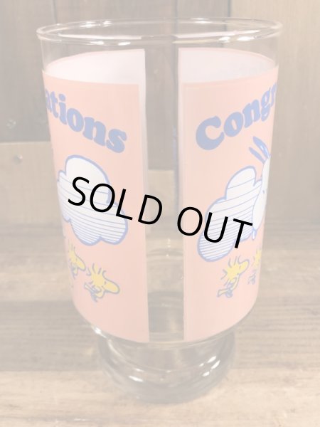 スヌーピー　ヴィンテージ　ビッググラス　ウッドストック　70’s