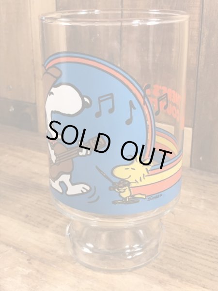 スヌーピー　ヴィンテージ　ビッググラス　ウッドストック　70’s