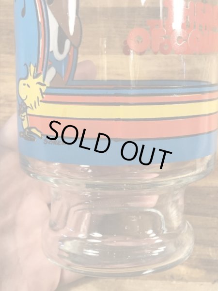 スヌーピー　ヴィンテージ　ビッググラス　ウッドストック　70’s