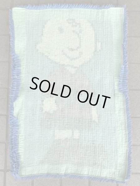 チャーリーブラウン ビンテージ ラグマット スヌーピー 70年代